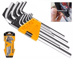 Jeu de 9 clés hexagonales